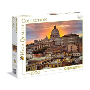 Clementoni (39341) - "Rome at the Sunset" - 1000 pezzi