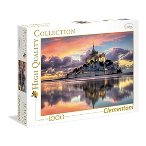 Clementoni (39367) - "Le Magnifique Mont Saint-Michel" - 1000 pezzi