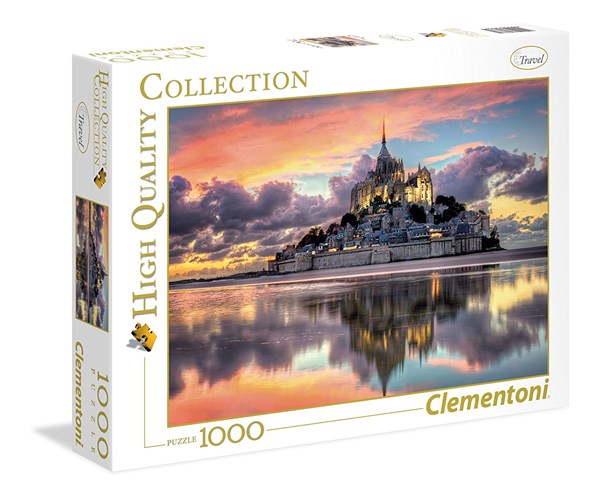 Clementoni (39367) - "Le Magnifique Mont Saint-Michel" - 1000 pezzi
