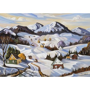 Ravensburger (19537) - "Winter in Charlevoix" - 1000 pezzi