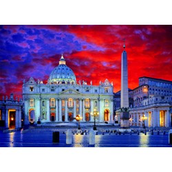 Trefl (101720) - "St. Peter's Basilica, Rome" - 1000 pezzi