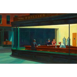 Piatnik (538445) - Edward Hopper: "Nighthawks, 1942" - 1000 pezzi