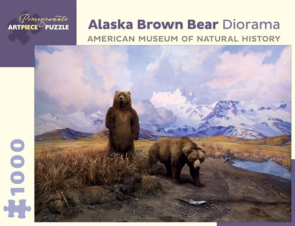 Pomegranate (AA940) - "Alaska Brown Bear Diorama" - 1000 pezzi