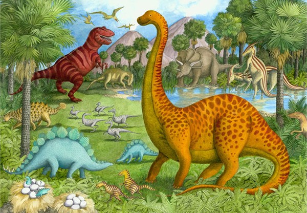 Ravensburger (05266) - "Dinosaur Pals" - 24 pezzi
