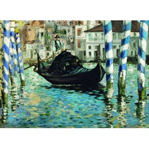 Eurographics (6000-0828) - Edouard Manet: "The Grand Canal of Venice, Blue Venice" - 1000 pezzi