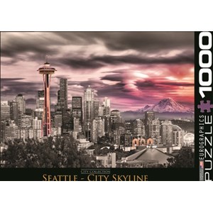 Eurographics (6000-0660) - "Seattle City Skyline" - 1000 pezzi