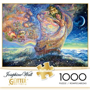 Buffalo Games (11728) - Josephine Wall: "Ocean of Dreams (Glitter Edition)" - 1000 pezzi