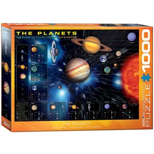 Eurographics (6000-1009) - "The Planets" - 1000 pezzi