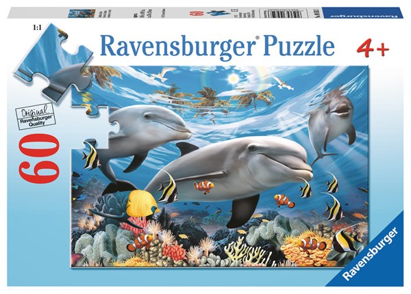 Ravensburger (09593) - Howard Robinson: "Caribbean Smile" - 60 pezzi