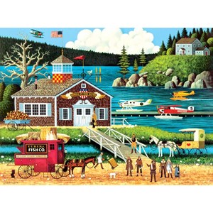 Buffalo Games (11428) - Charles Wysocki: "Birds Of A Feather" - 1000 pezzi