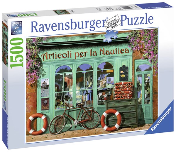Ravensburger (16349) - "The Red Bicycle" - 1500 pezzi