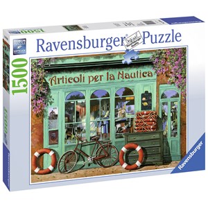 Ravensburger (16349) - "The Red Bicycle" - 1500 pezzi