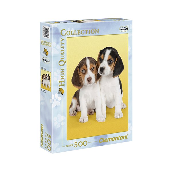 Clementoni (30356) - "Nice Beagles" - 500 pezzi