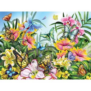 SunsOut (34928) - Lori Schory: "Garden Colors" - 1000 pezzi