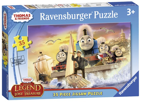 Ravensburger (08768) - "Sodor's Legend of the Lost Treasure" - 35 pezzi