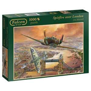 Falcon (11126) - "Spitfire Over London" - 1000 pezzi