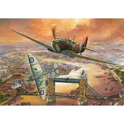 Falcon (11126) - "Spitfire Over London" - 1000 pezzi