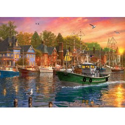 Eurographics (6000-0969) - Dominic Davison: "Harbor Sunset" - 1000 pezzi