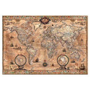 Educa (15159) - "Antique World Map" - 1000 pezzi