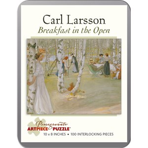Pomegranate (AA796) - Carl Larsson: "Breakfast in the Open" - 100 pezzi