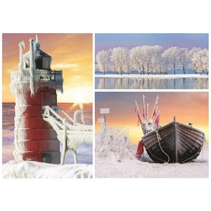 Trefl (372427) - "Winter" - 500 pezzi