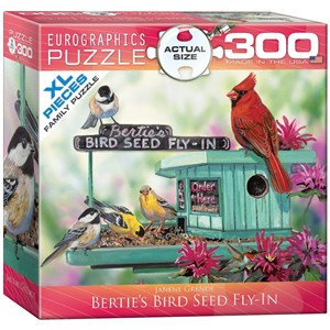 Eurographics (8300-0604) - Janene Grende: "Bertie's Bird Seed Fly-In" - 300 pezzi