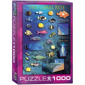 Eurographics (6000-1170) - "The Coral Reef" - 1000 pezzi