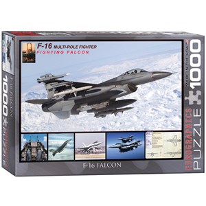 Eurographics (6000-4956) - "F-16 Fighting Falcon" - 1000 pezzi