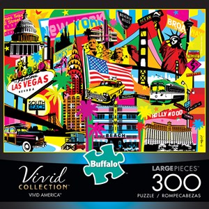 Buffalo Games (2724) - "Vivid America" - 300 pezzi