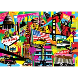 Buffalo Games (2724) - "Vivid America" - 300 pezzi