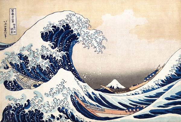 Piatnik (569845) - Hokusai: "The Great Wave" - 1000 pezzi