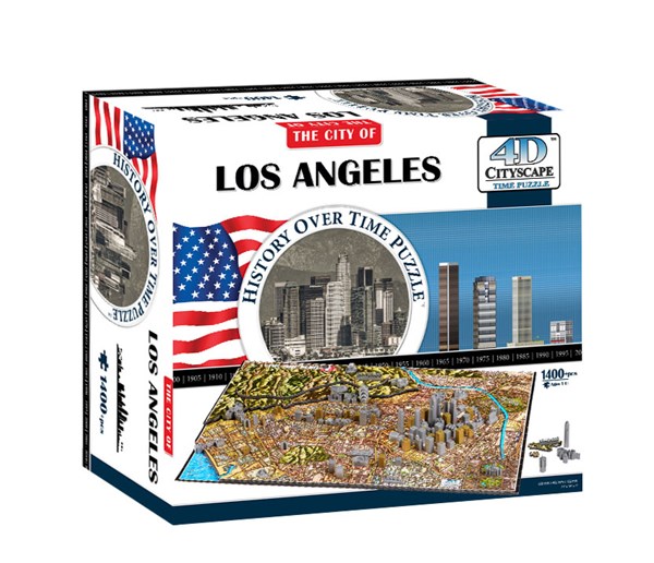 4D Cityscape (40082) - "Los Angeles" - 1400 pezzi