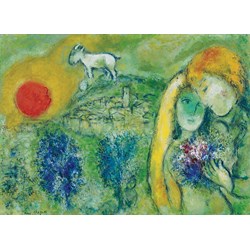 Eurographics (6000-0848) - Marc Chagall: "The Lovers of Vence" - 1000 pezzi