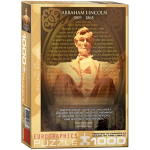 Eurographics (6000-1433) - "Abraham Lincoln" - 1000 pezzi