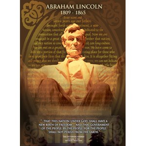 Eurographics (6000-1433) - "Abraham Lincoln" - 1000 pezzi