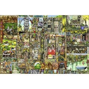 Ravensburger (17430) - Colin Thompson: "Bizarre Town" - 5000 pezzi