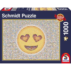 Schmidt Spiele (58220) - "Emoticon" - 1000 pezzi