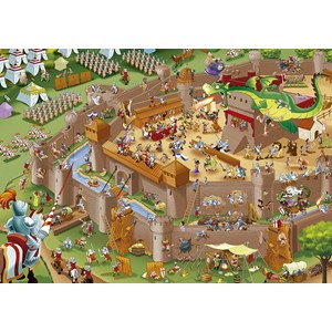 Educa (16343) - "Middle Ages" - 1000 pezzi