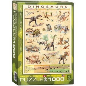 Eurographics (6000-1005) - "Dinosaurs" - 1000 pezzi
