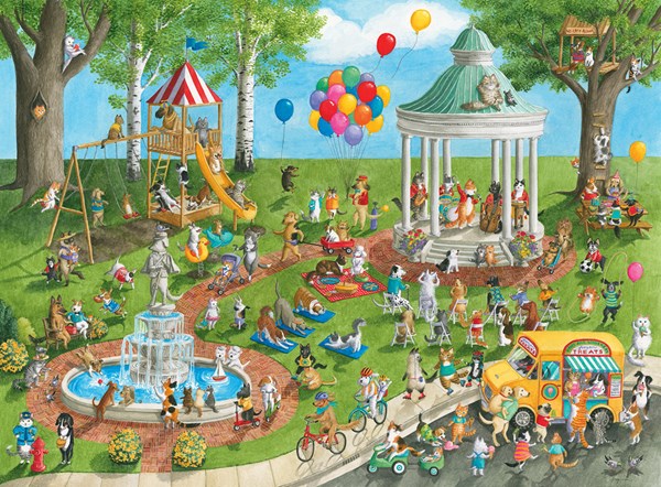 Ravensburger (13229) - "Pet Park" - 300 pezzi