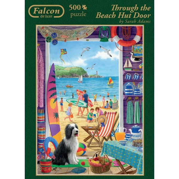 Falcon (11092) - Sarah Adams: "Through the Beach Hut Door" - 500 pezzi