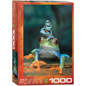 Eurographics (6000-3004) - "Red-Eyed Tree Frog" - 1000 pezzi