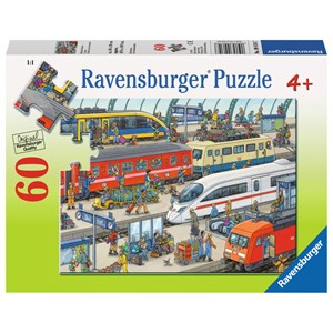 Ravensburger (09610) - "Railway Station" - 60 pezzi