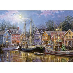 Ravensburger (14912) - Nicky Boehme: "Ships Aglow" - 500 pezzi