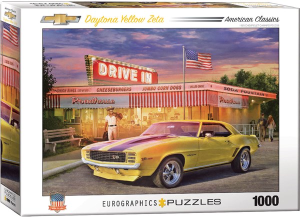 Eurographics (6000-0986) - Greg Giordano: "Daytona Yellow Zeta" - 1000 pezzi