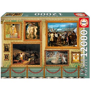 Educa (17137) - "Museum Master Pieces" - 12000 pezzi