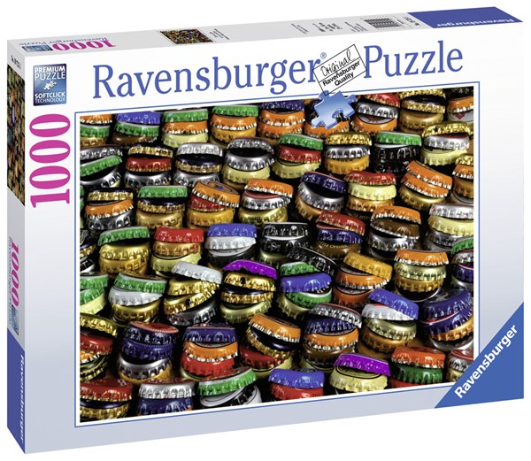 Ravensburger (19725) - "Bottlecap Hills" - 1000 pezzi