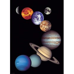 Eurographics (6000-0100) - "Nasa, The Solar System" - 1000 pezzi