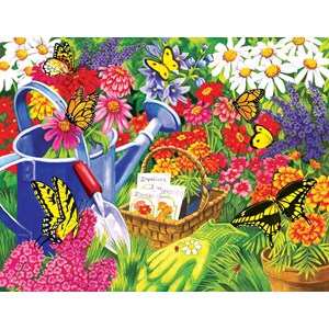 SunsOut (62902) - Nancy Wernersbach: "A Home for Butterflies" - 1000 pezzi