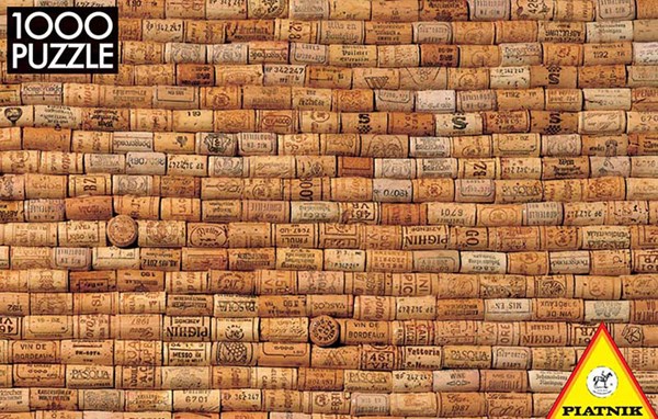 Piatnik (543647) - "Wine Corks" - 1000 pezzi